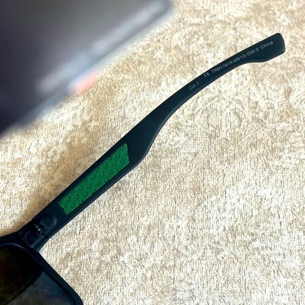 Brand New True Religion Mirrored Square Mens Sport Sunglasses Matte Black